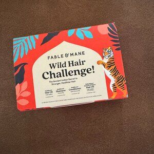 Fable & Mane Wild Hair Challenge Sample Kit